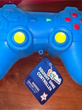 Blue Squishy Game Controller - Novelty Gaming Accessory